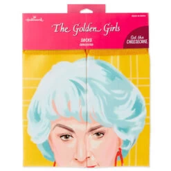 Hallmark Dorothy The Golden Girls Cheesecake Novelty Crew Socks 10 Hallmark Dorothy The Golden Girls Cheesecake Novelty Crew Socks -Toy Store Golden Girls Dorothy Funny Novelty Crew Socks 1GOL1055 04
