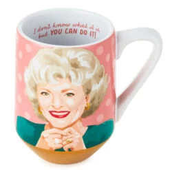 Hallmark Rose The Golden Girls You Can Do It Mug, 15 Oz. 7 Hallmark Rose The Golden Girls You Can Do It Mug, 15 Oz. -Toy Store Golden Girls Rose Mug 1GOL1036 03