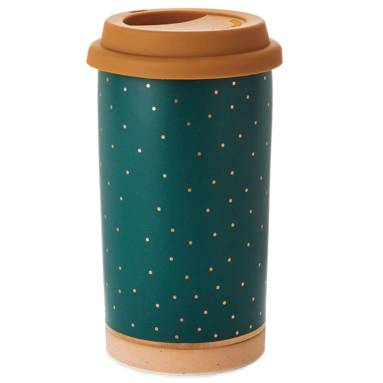 Hallmark Good Morning Ceramic Travel Mug, 12 Oz. 4 Hallmark Good Morning Ceramic Travel Mug, 12 Oz. - Image 2