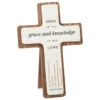 Hallmark Grow With Our Lord Wood And Ceramic Cross, 7" -Toy Store Grow With Our Lord Wood and Ceramic Cross 1REL1085 01
