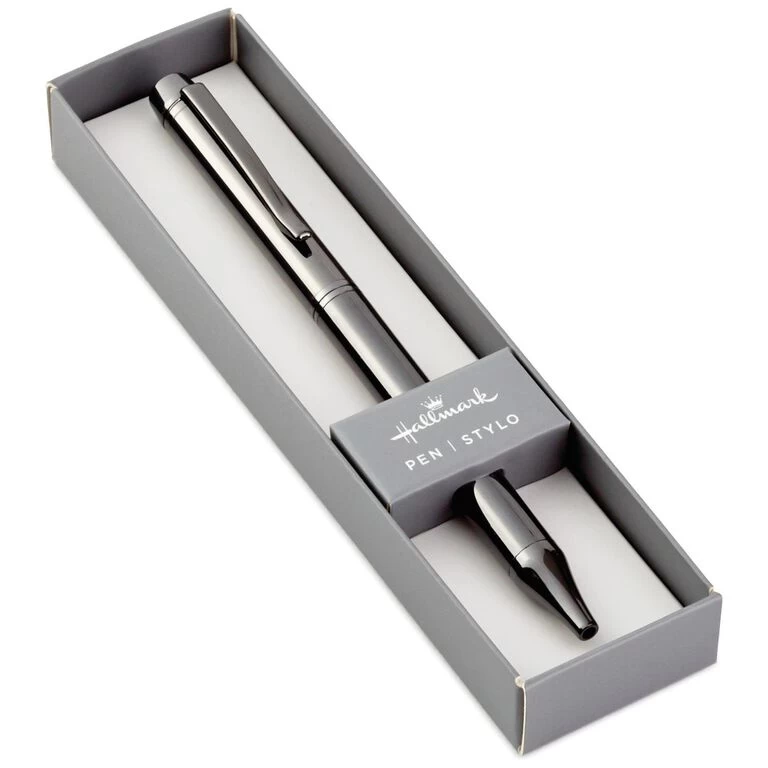 Hallmark Gun Metal Gray Pen 4 Hallmark Gun Metal Gray Pen - Image 2