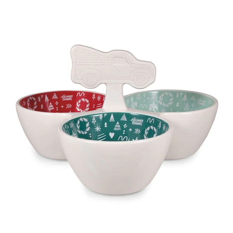 Hallmark Channel Truck Dip Bowl Trio 3 Hallmark Channel Truck Dip Bowl Trio