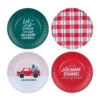 Hallmark Channel Appetizer Plates, Set Of 4 -Toy Store Hallmark Channel Assorted Ceramic Appetizer Plates 1XKT3528 01