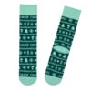 Hallmark Channel Knit Pattern Crew Socks 2 Hallmark Channel Knit Pattern Crew Socks -Toy Store Hallmark Channel Fair Isle Forest Green Crew Socks 1XKT3559 01