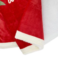 Hallmark Channel Red Oversized Blanket, 60x80 -Toy Store Hallmark Channel FamilySized Blanket 1XKT3505 06