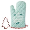 Hallmark Channel Bake And Watch Oven Mitt And Cookie Cutter, Set Of 2 -Toy Store Hallmark Channel Holiday Oven Mitt and Cookie Cutter 1XKT3513 01
