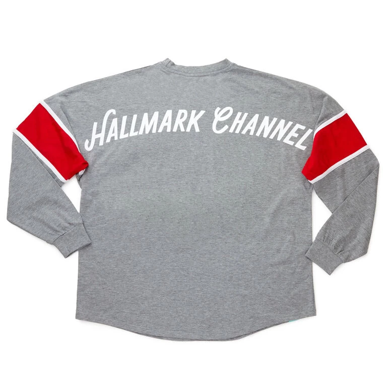 Hallmark Channel Merry Movie Watching Long Sleeve Jersey, X-Large 4 Hallmark Channel Merry Movie Watching Long Sleeve Jersey, X-Large - Image 2