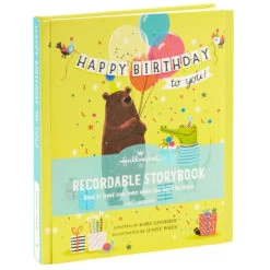 Hallmark Happy Birthday To You! Recordable Storybook With Music -Toy Store Happy Birthday to You Recordable Storybook With Music 1KOB1233 06