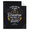 Hallmark Harry Potterâ„¢ Dwell On Dreams Throw Blanket, 50x60 1 Hallmark Harry Potterâ„¢ Dwell On Dreams Throw Blanket, 50x60 -Toy Store Harry Potter Dwell on Dreams JerseyFleece Blanket 1HPO1100 01
