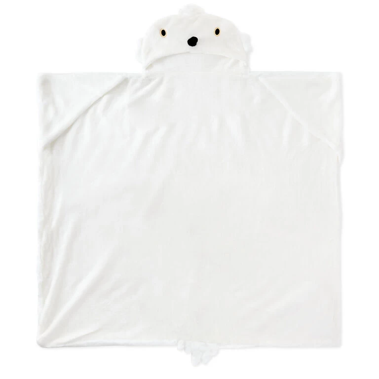 Hallmark Harry Potter™ Hedwig™ Hooded Blanket 3 Hallmark Harry Potter™ Hedwig™ Hooded Blanket