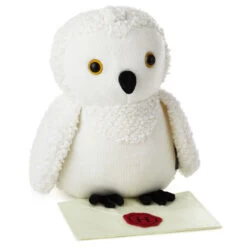 Hallmark Harry Potter™ Hedwig™ Stuffed Animal, 9" 7 Hallmark Harry Potter™ Hedwig™ Stuffed Animal, 9" -Toy Store Harry Potter Hedwig Owl Knitted Stuffed Animal 1BBY4812 03