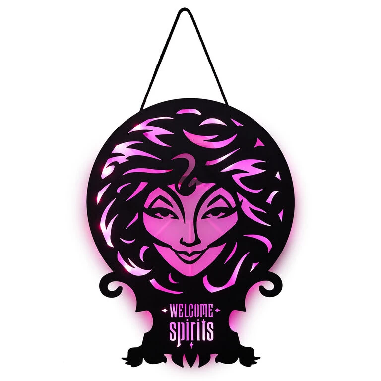 Hallmark Disney The Haunted Mansion Madam Leota Lighted Hanging Sign, 11x16 3 Hallmark Disney The Haunted Mansion Madam Leota Lighted Hanging Sign, 11x16