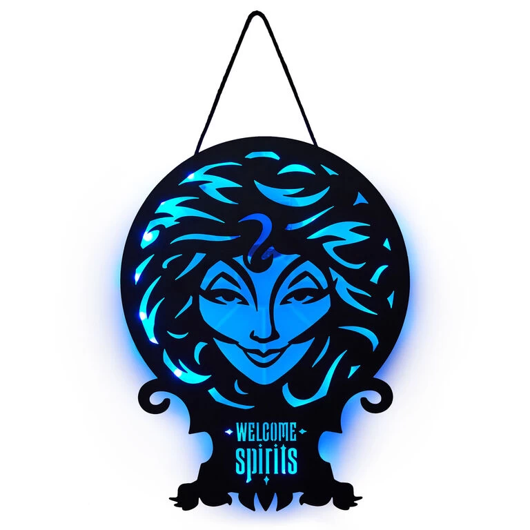 Hallmark Disney The Haunted Mansion Madam Leota Lighted Hanging Sign, 11x16 5 Hallmark Disney The Haunted Mansion Madam Leota Lighted Hanging Sign, 11x16 - Image 3