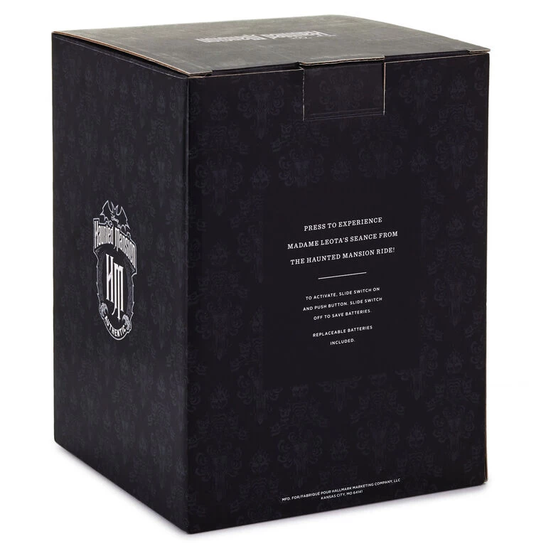 Hallmark Disney The Haunted Mansion Madame Leota Snow Globe With Light & Sound 6 Hallmark Disney The Haunted Mansion Madame Leota Snow Globe With Light & Sound - Image 4