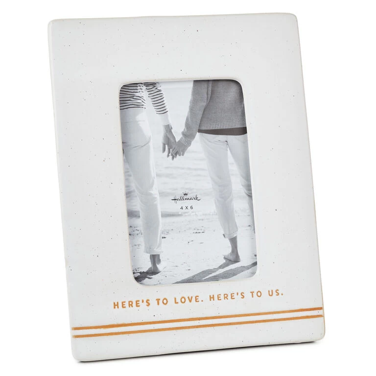 Hallmark Here's To Love Picture Frame, 4x6 3 Hallmark Here's To Love Picture Frame, 4x6