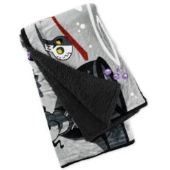 Hallmark Disney Hocus Pocus Black Flame Candle Blanket, 50x60 9 Hallmark Disney Hocus Pocus Black Flame Candle Blanket, 50x60 -Toy Store Hocus Pocus Black Flame Candle Fleece Blanket 1HGN1506 02