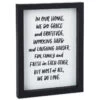 Hallmark In Our Home Framed Quote Sign, 6x8 1 Hallmark In Our Home Framed Quote Sign, 6x8 -Toy Store In Our Home Framed Quote Sign 1SNN1075 01