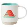 Hallmark Initial Monogram 16 Oz. Mug, A 2 Hallmark Initial Monogram 16 Oz. Mug, A -Toy Store Initial Monogram Mug 1MUG3500 01