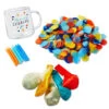 Hallmark It's Time To Celebrate You Glass Mug Party Kit -Toy Store Its Time to Celebrate You Glass Mug Gift Set 1BIR1269 01