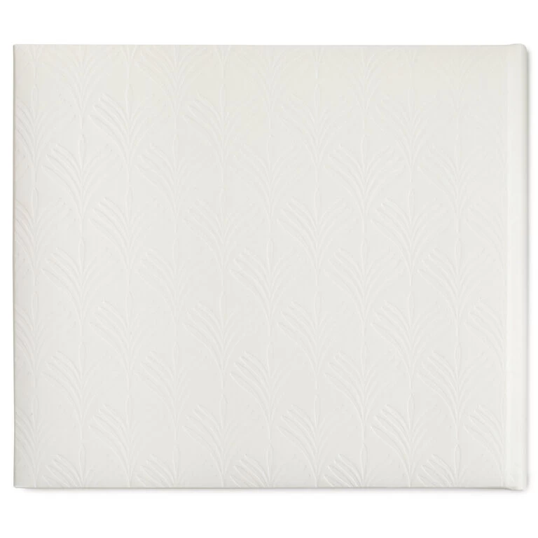 Hallmark Ivory Botanical Pattern Guest Book 6 Hallmark Ivory Botanical Pattern Guest Book - Image 4