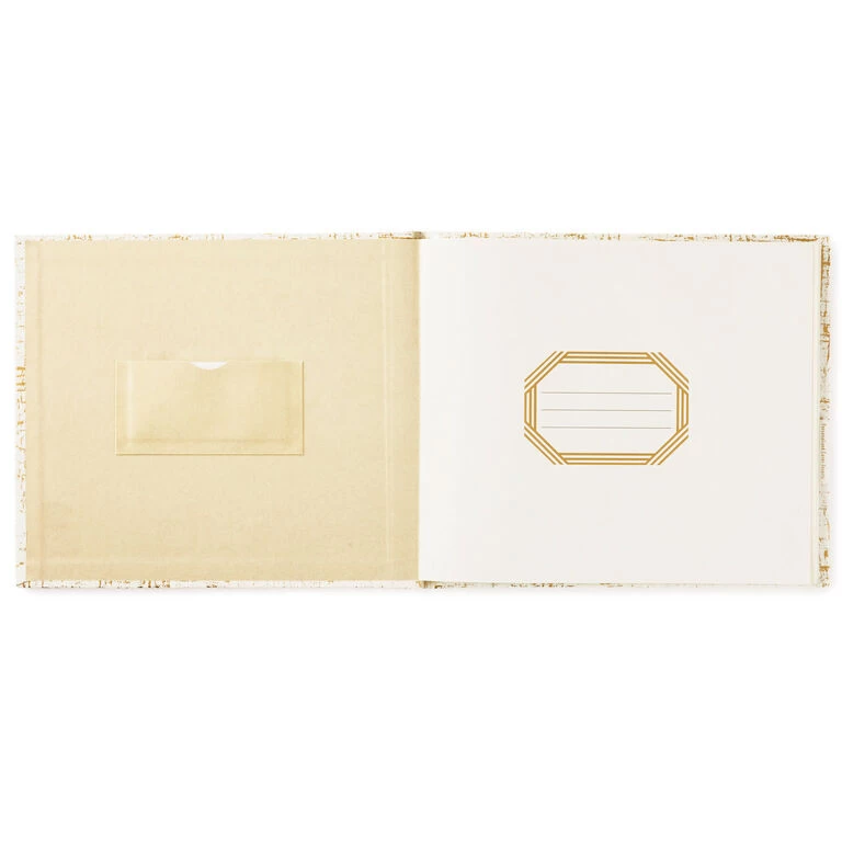 Hallmark Ivory And Gold Guest Book 5 Hallmark Ivory And Gold Guest Book - Image 3