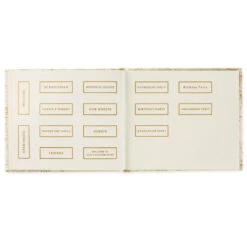 Hallmark Ivory And Gold Guest Book 15 Hallmark Ivory And Gold Guest Book -Toy Store Ivory and Gold Guest Book 1EDY3149 05