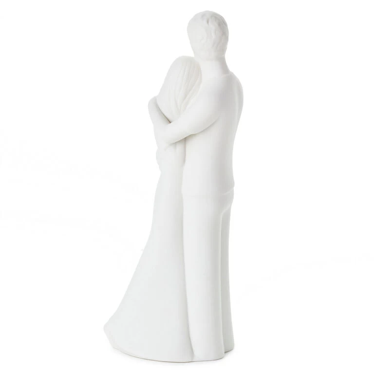 Hallmark Love Is An Adventure Embracing Couple Figurine, 8.75" 3 Hallmark Love Is An Adventure Embracing Couple Figurine, 8.75" - Image 2