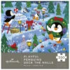Hallmark Playful Penguins Deck The Halls Jigsaw Puzzle, 550 Pieces -Toy Store Keepsake Playful Penguins Deck the Halls Puzzle 1PZX2014 01