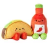 Hallmark Large Better Together Taco And Hot Sauce Magnetic Plush, 16" 2 Hallmark Large Better Together Taco And Hot Sauce Magnetic Plush, 16" -Toy Store Large Better Together Taco and Hot Sauce Magnetic Plush 1KID1608 01
