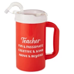 Hallmark Teacher Above & Beyond Water Jug, 32 Oz.