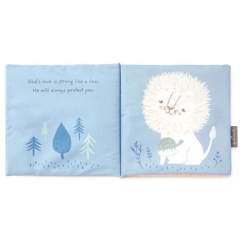 Hallmark The Lion And The Lamb: A Touch & Feel Book About God's Love Cloth Book 5 Hallmark The Lion And The Lamb: A Touch & Feel Book About God's Love Cloth Book - Image 3