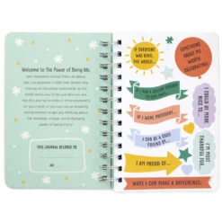 Hallmark Little World Changers™ The Power Of Being Me Prompted Journal With Stickers -Toy Store Little World Changers Being Me Sticker Prompt Journal 3HWJ2114 02
