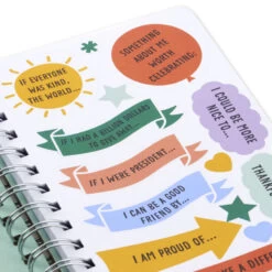 Hallmark Little World Changers™ The Power Of Being Me Prompted Journal With Stickers -Toy Store Little World Changers Being Me Sticker Prompt Journal 3HWJ2114 07