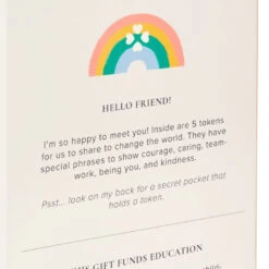 Hallmark Little World Changers™ And Kind Culture Co. The Doll Kind Light Skin Girl, 12" 17 Hallmark Little World Changers™ And Kind Culture Co. The Doll Kind Light Skin Girl, 12" -Toy Store Little World Changers Light Skin Girl Doll With Tokens 1KID2085 08