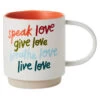 Hallmark Live Love Mug, 16 Oz. 1 Hallmark Live Love Mug, 16 Oz. -Toy Store Live Love Ceramic Mug 1MUG3550 01