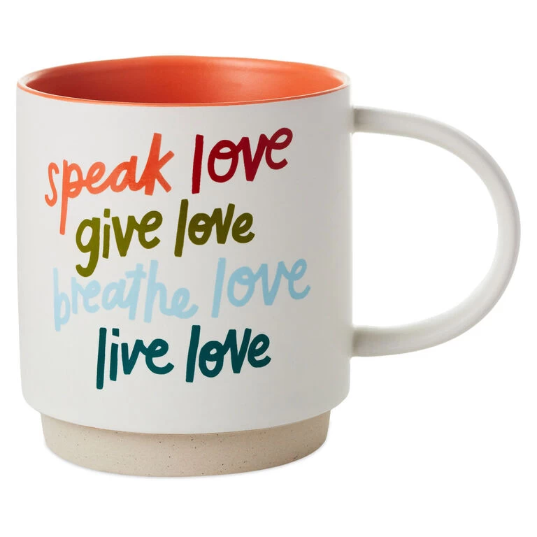 Hallmark Live Love Mug, 16 Oz. 3 Hallmark Live Love Mug, 16 Oz.