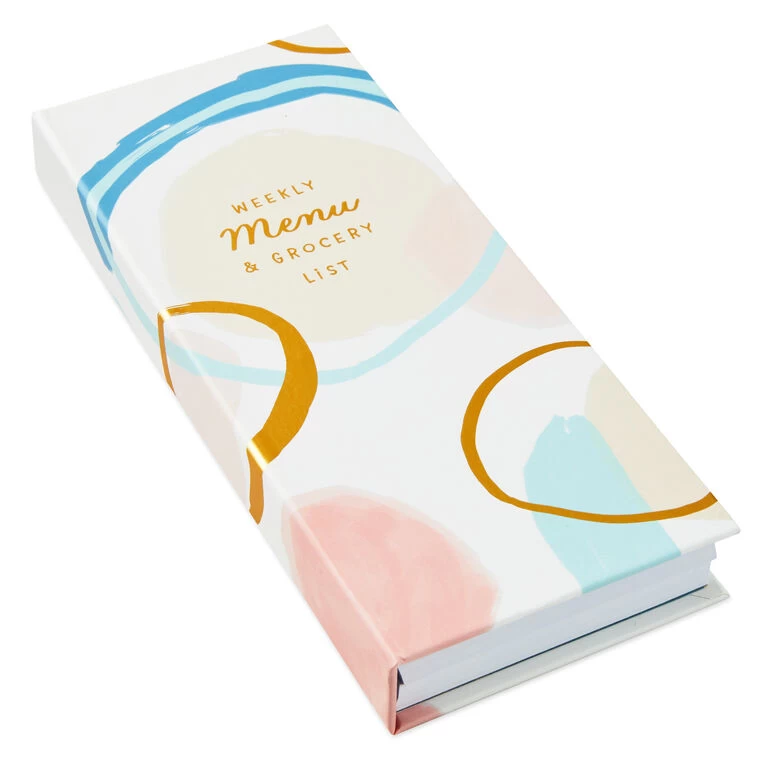 Hallmark Weekly Menu And Grocery List Memo Pad Set In Folio 3 Hallmark Weekly Menu And Grocery List Memo Pad Set In Folio