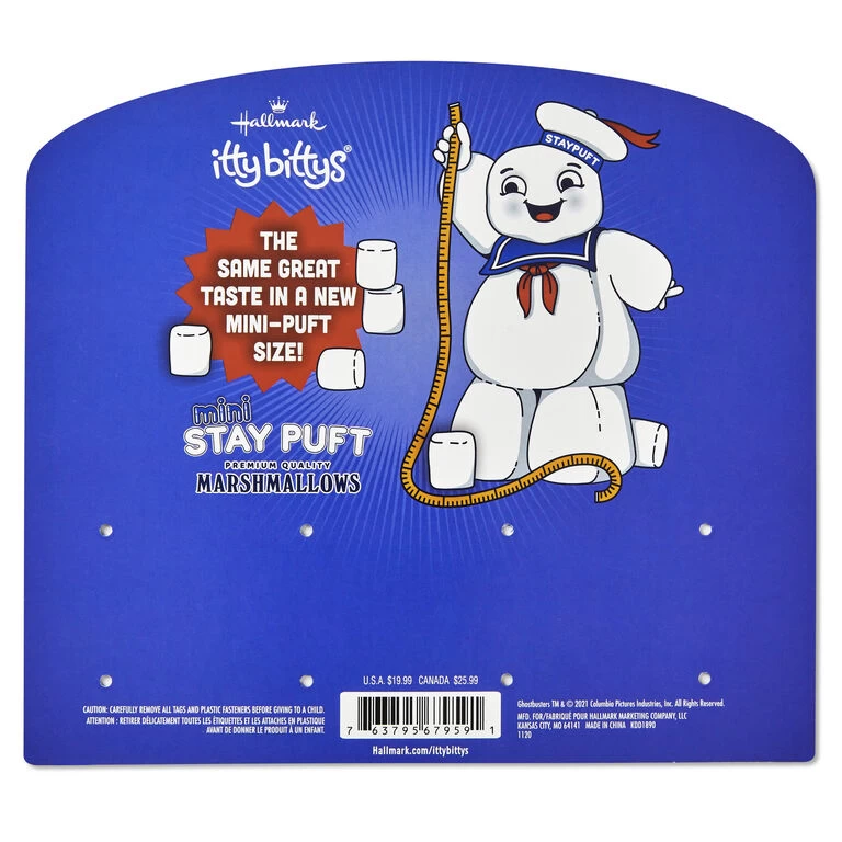 Hallmark Itty Bittys® Ghostbusters: Afterlife™ Mini Stay Puft Marshmallows Plush, Set Of 4 6 Hallmark Itty Bittys® Ghostbusters: Afterlife™ Mini Stay Puft Marshmallows Plush, Set Of 4 - Image 4