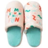 Hallmark Moms Just Want To Have Fun Slippers With Sound, Small/Medium 2 Hallmark Moms Just Want To Have Fun Slippers With Sound, Small/Medium -Toy Store Moms Just Want To Have Fun Slippers With Music 1SLP1016 01