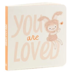 Hallmark MopTops Angora Bunny Stuffed Animal With You Are Loved Board Book -Toy Store MopTops Plush Bunny Stuffed Animal Board Book 1KID1531 04