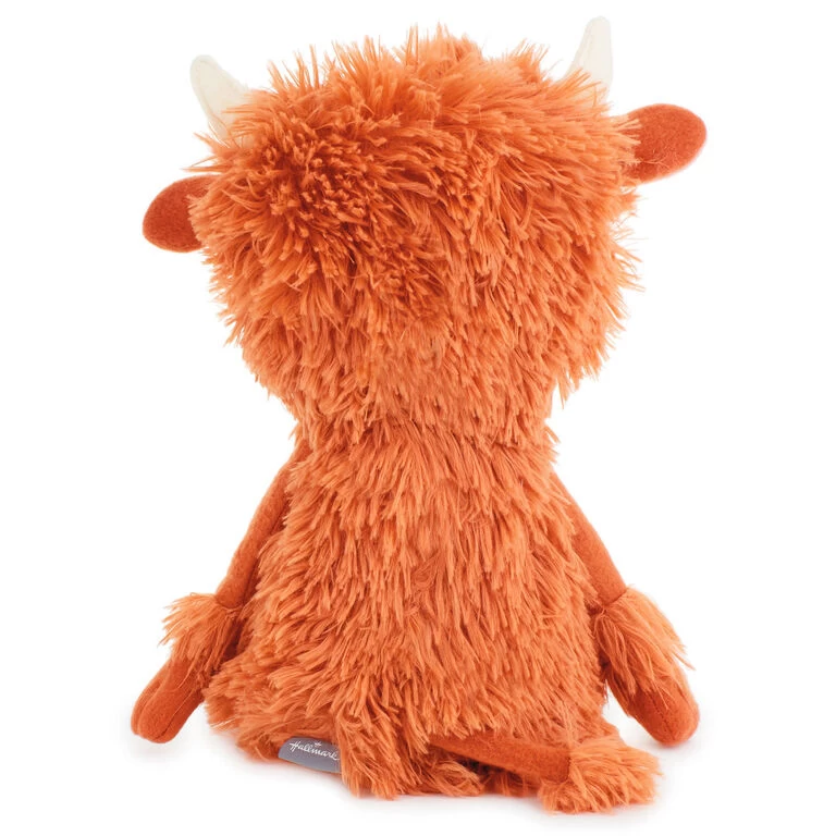 Hallmark MopTops Highland Cow Stuffed Animal With You Make A Difference Board Book 5 Hallmark MopTops Highland Cow Stuffed Animal With You Make A Difference Board Book - Image 3