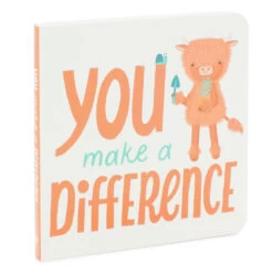 Hallmark MopTops Highland Cow Stuffed Animal With You Make A Difference Board Book 11 Hallmark MopTops Highland Cow Stuffed Animal With You Make A Difference Board Book -Toy Store MopTops Plush Cow Stuffed Animal Board Book 1KID1537 04