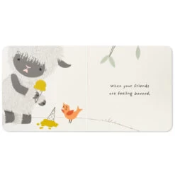 Hallmark MopTops Highland Sheep Stuffed Animal With You Are Kind Board Book -Toy Store MopTops Plush Sheep Stuffed Animal Board Book 1KID1535 06