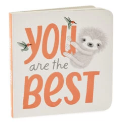 Hallmark MopTops Sloth Stuffed Animal With You Are The Best Board Book 11 Hallmark MopTops Sloth Stuffed Animal With You Are The Best Board Book -Toy Store MopTops Plush Sloth Stuffed Animal and Board Book 1KID2083 04