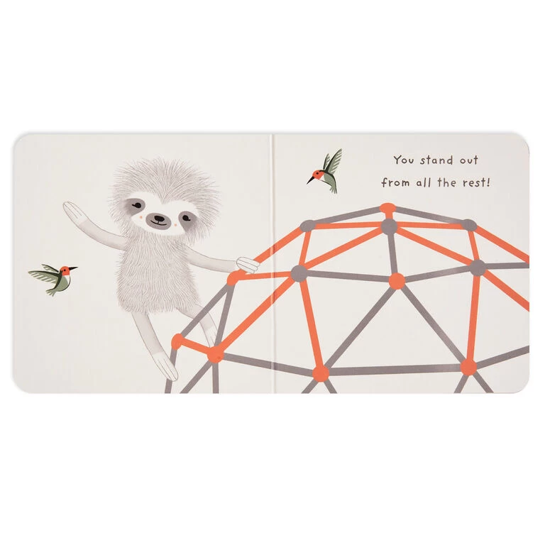 Hallmark MopTops Sloth Stuffed Animal With You Are The Best Board Book 8 Hallmark MopTops Sloth Stuffed Animal With You Are The Best Board Book - Image 6