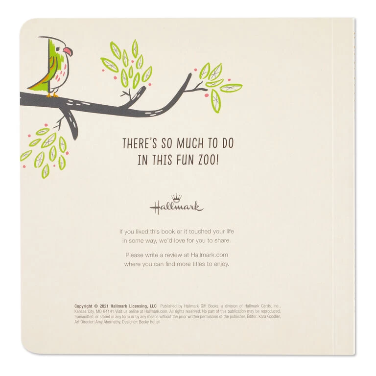 Hallmark My Zoo Board Book 4 Hallmark My Zoo Board Book - Image 2