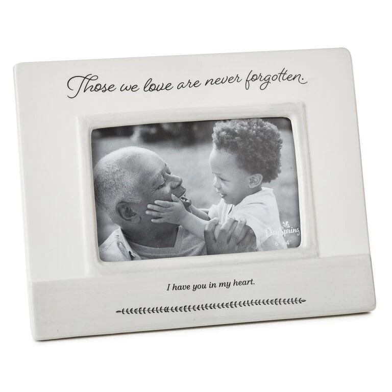 Hallmark Never Forgotten Memorial Picture Frame, 4x6 3 Hallmark Never Forgotten Memorial Picture Frame, 4x6
