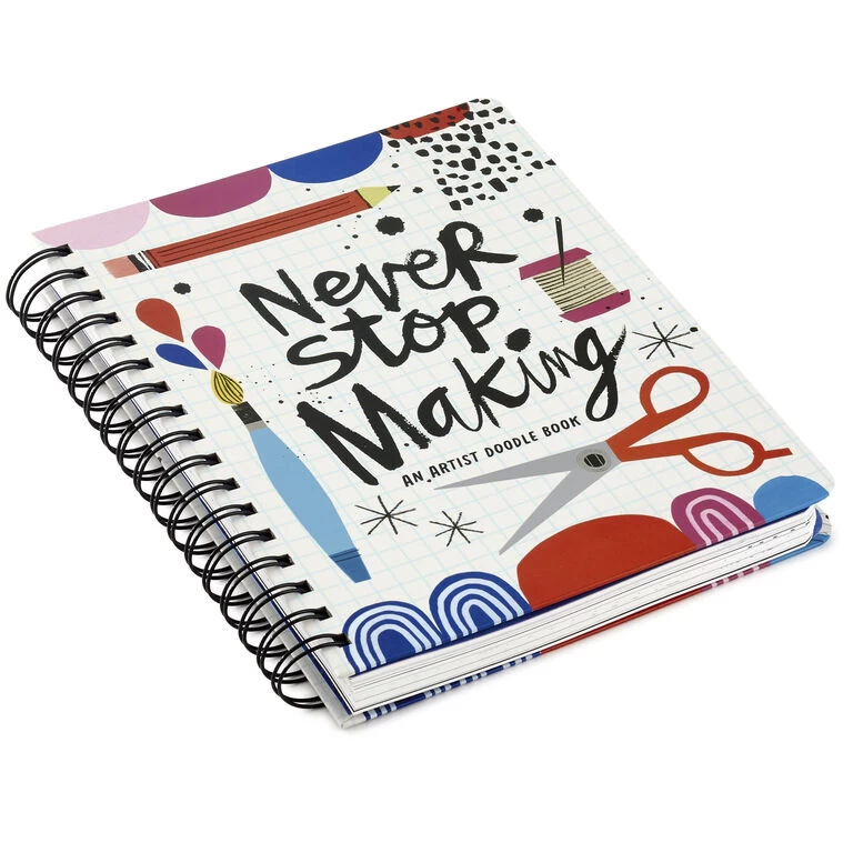 Hallmark Never Stop Making Artist Doodle Book 3 Hallmark Never Stop Making Artist Doodle Book