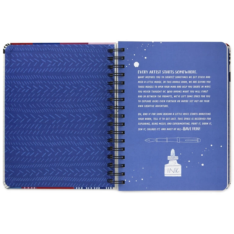 Hallmark Never Stop Making Artist Doodle Book 4 Hallmark Never Stop Making Artist Doodle Book - Image 2