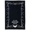 Hallmark Disney Tim Burton's The Nightmare Before Christmas Tea Towel 2 Hallmark Disney Tim Burton's The Nightmare Before Christmas Tea Towel -Toy Store Nightmare Before Christmas Kitchen Quote Dish Towel 1HGN1514 01